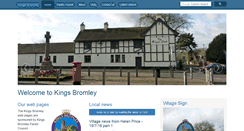 Desktop Screenshot of kingsbromley.com